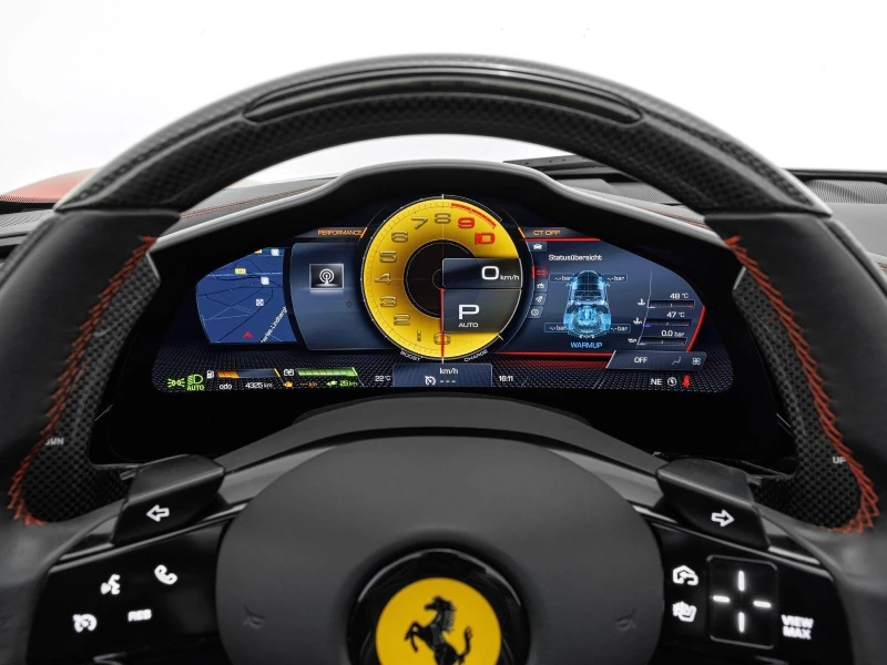 Ferrari SF 90 SPIDER/ASSETTO FIORANO/CARBON/CERAMIC/CAMERA/, снимка 11 - Автомобили и джипове - 52234927