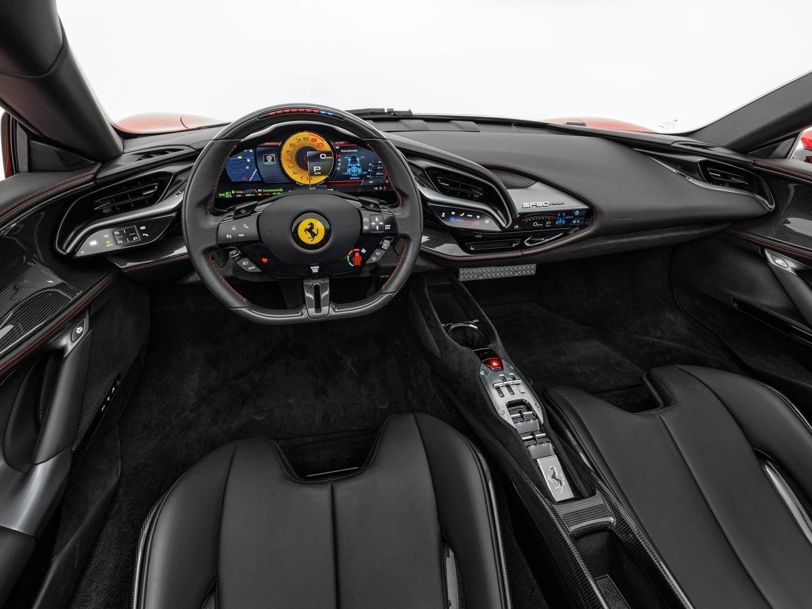 Ferrari SF 90 SPIDER/ASSETTO FIORANO/CARBON/CERAMIC/CAMERA/ | Mobile.bg   10