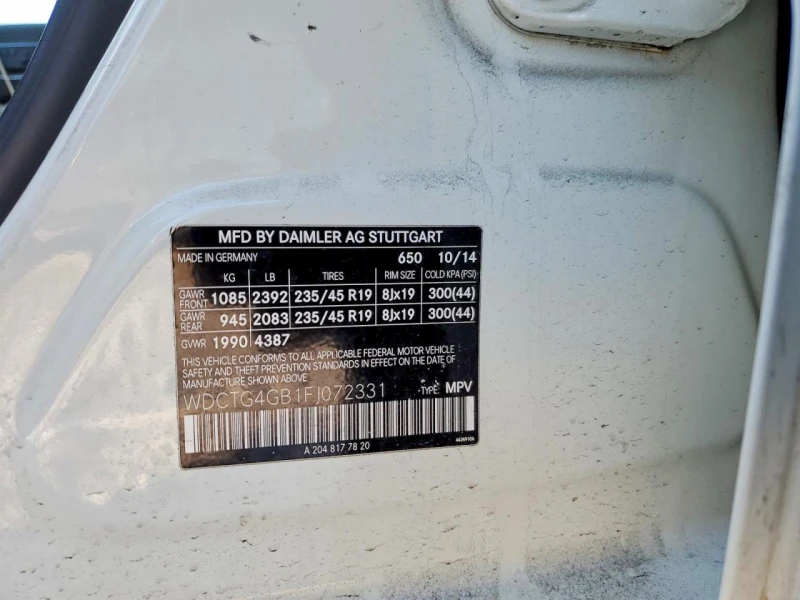 Mercedes-Benz GLA 250 2l 4Matic, снимка 12 - Автомобили и джипове - 53276627