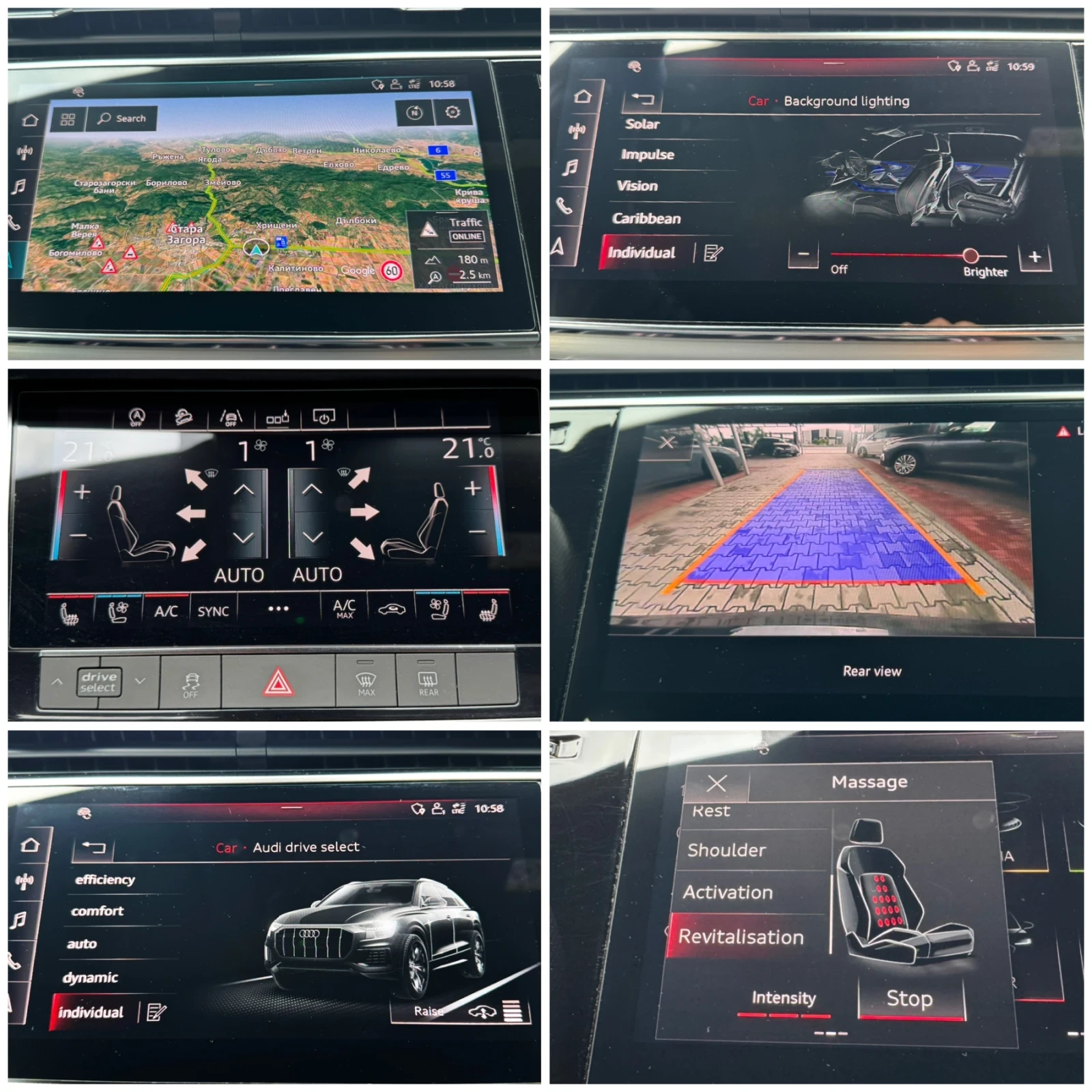 Audi Q8 S-LINE#MATRIX#PANORAMA##AIRMAT#KEYLESS | Mobile.bg   17