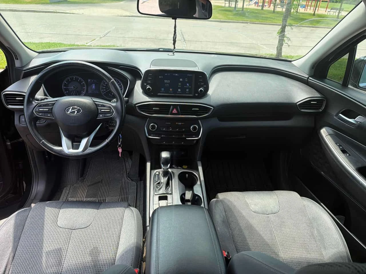 Hyundai Santa fe Essential/CARFAX/ФИНАНСИРАНЕ, снимка 9 - Автомобили и джипове - 54853821