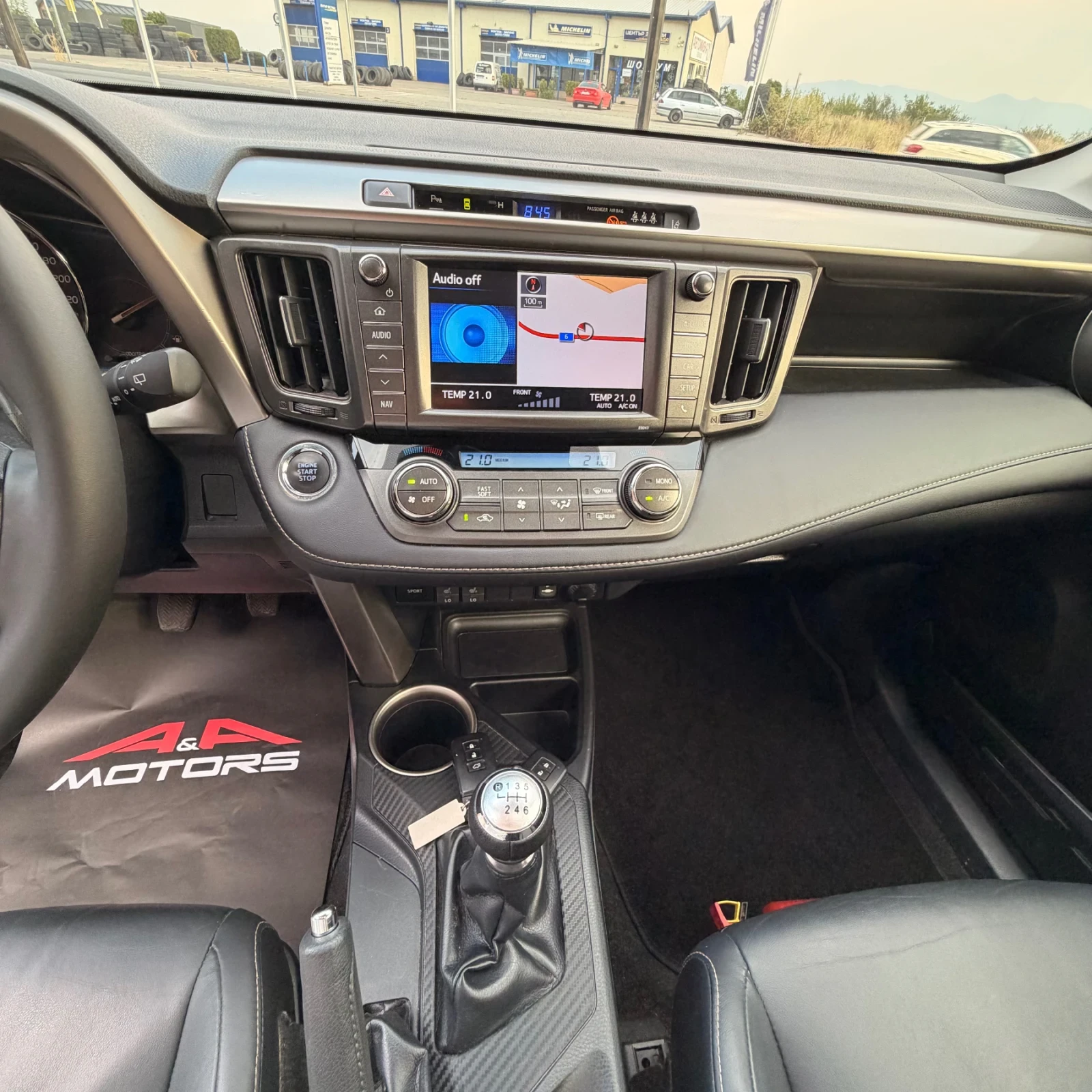 Toyota Rav4 2.2D4D-150к.с.;4х4;ПОДГРЕВ;КОЖА;ЕЛ.БАГАЖНИК;КАМЕРА, снимка 9 - Автомобили и джипове - 55709306