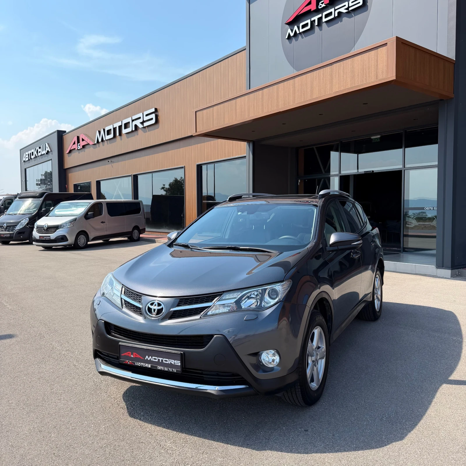 Toyota Rav4 2.2D4D-150к.с.;4х4;ПОДГРЕВ;КОЖА;ЕЛ.БАГАЖНИК;КАМЕРА
