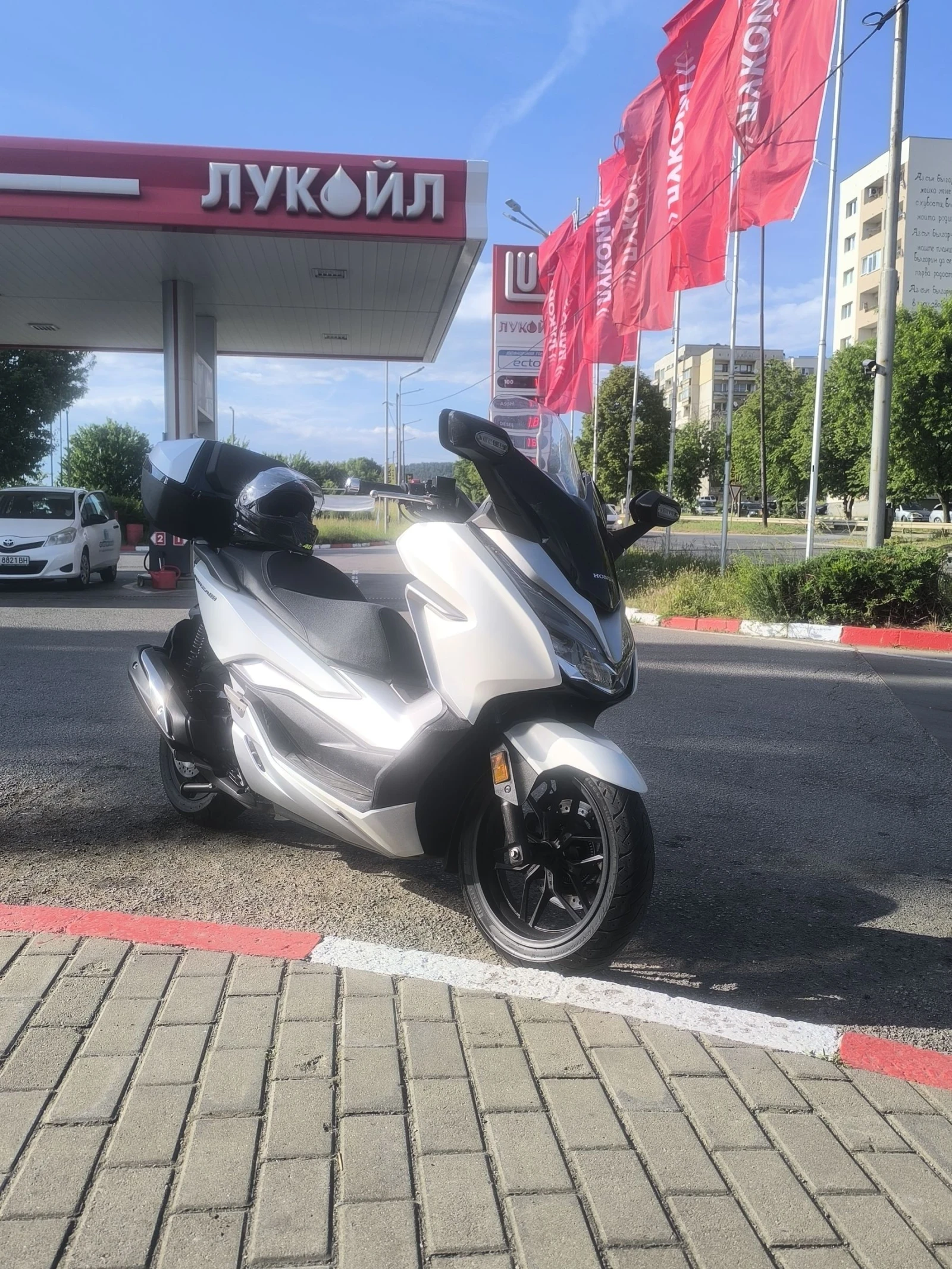 Honda Forza Keyless Abs traction Подгрев Смарт куфар
