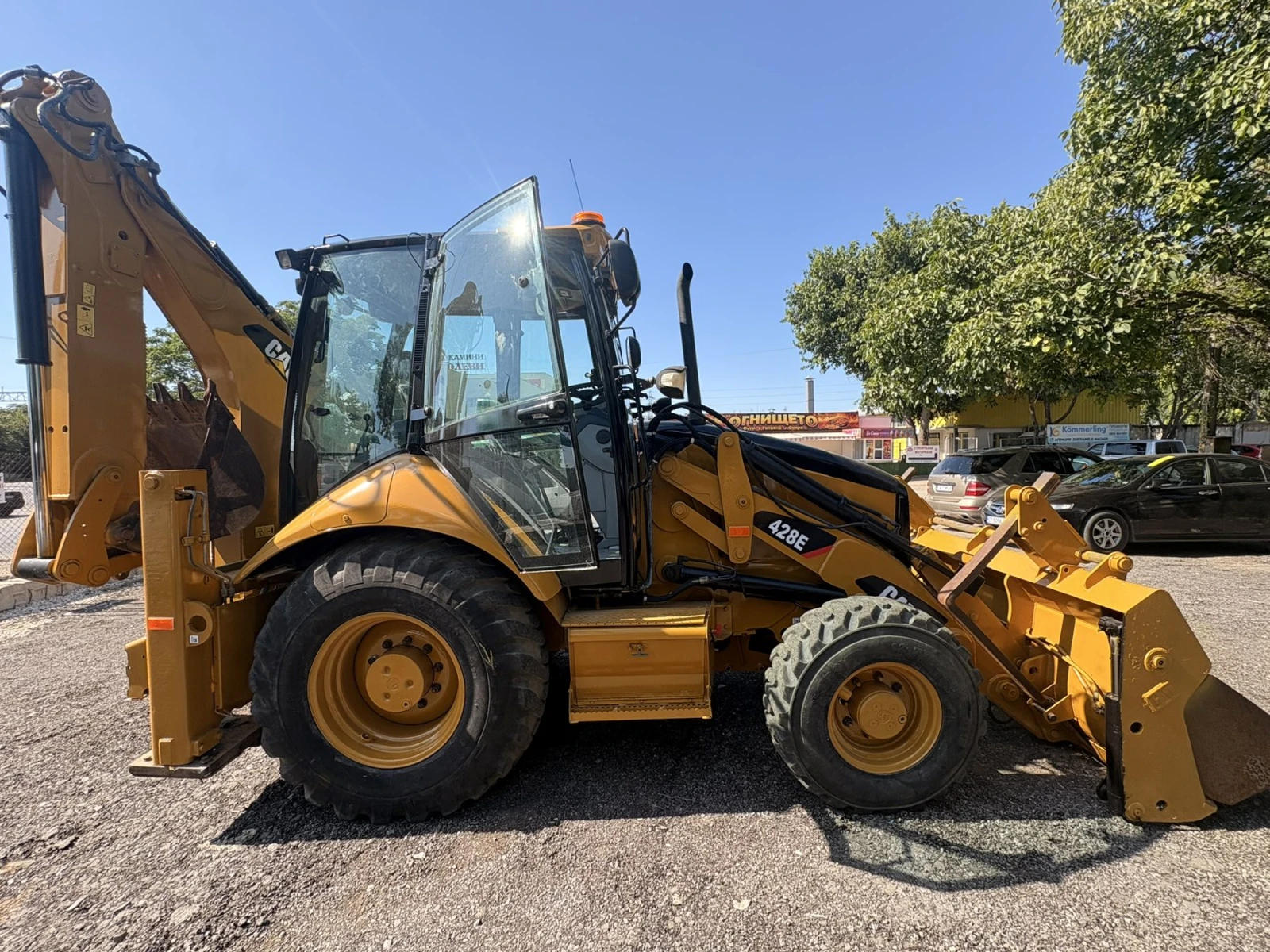 Багер Cat 428Е НОВ ВНОС, снимка 2 - Индустриална техника - 55538763