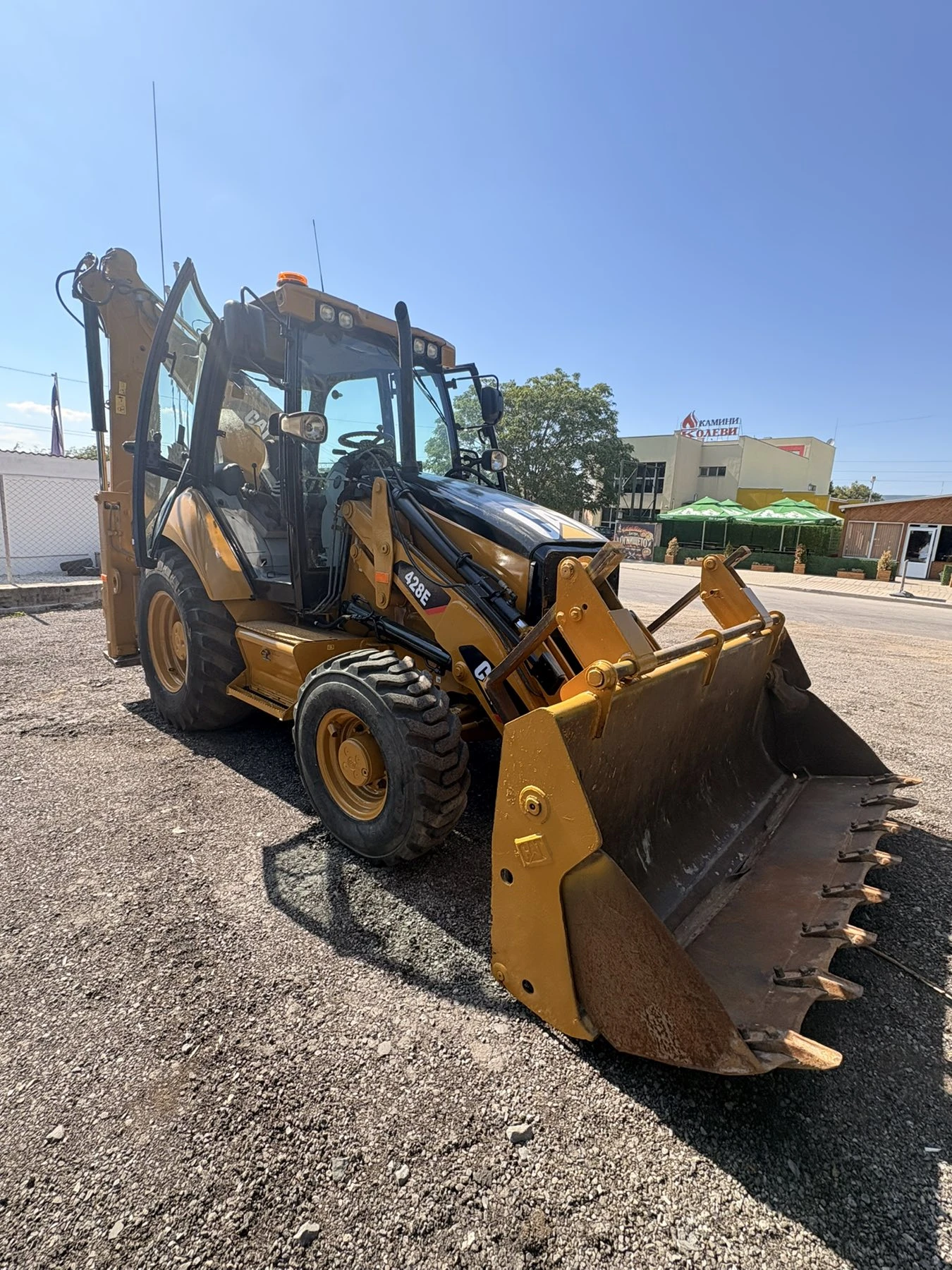 Багер Cat 428Е НОВ ВНОС, снимка 4 - Индустриална техника - 55538763