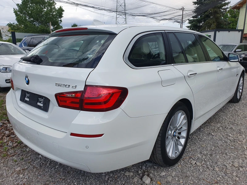 BMW 520 D Luxury! Камера! Кожа! F1!, снимка 4 - Автомобили и джипове - 46399089