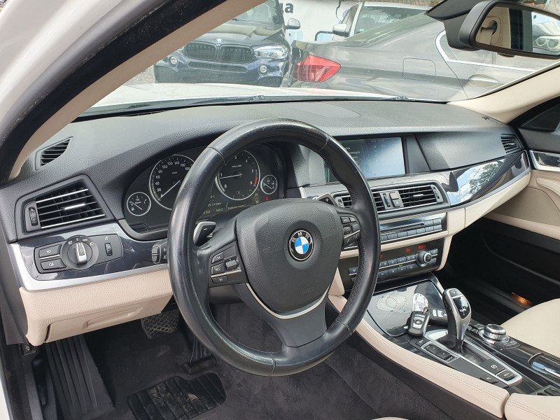 BMW 520 D Luxury! Камера! Кожа! F1!, снимка 8 - Автомобили и джипове - 46399089