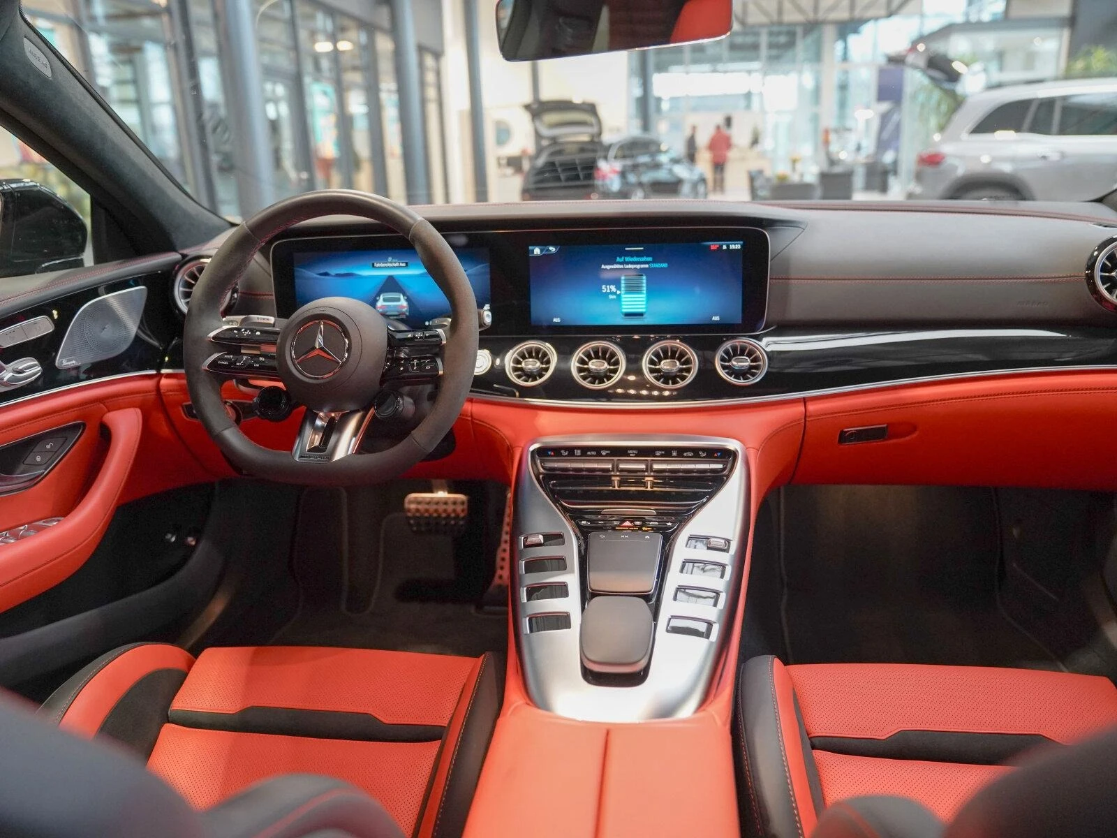 Mercedes-Benz AMG GT 63S E-PERFORMANCE/AERO/CERAMIC/BURM/NIGHT/DYNAMIC, снимка 8 - Автомобили и джипове - 53827708