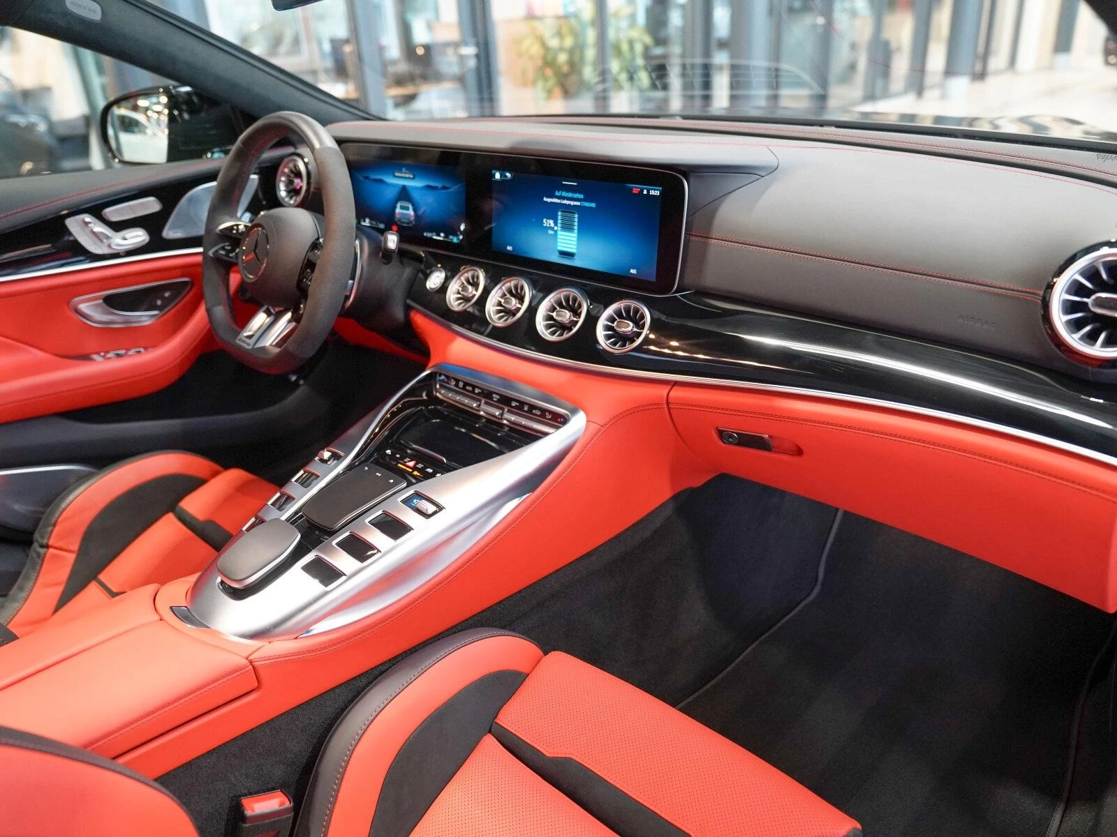 Mercedes-Benz AMG GT 63S E-PERFORMANCE/AERO/CERAMIC/BURM/NIGHT/DYNAMIC, снимка 10 - Автомобили и джипове - 53827708