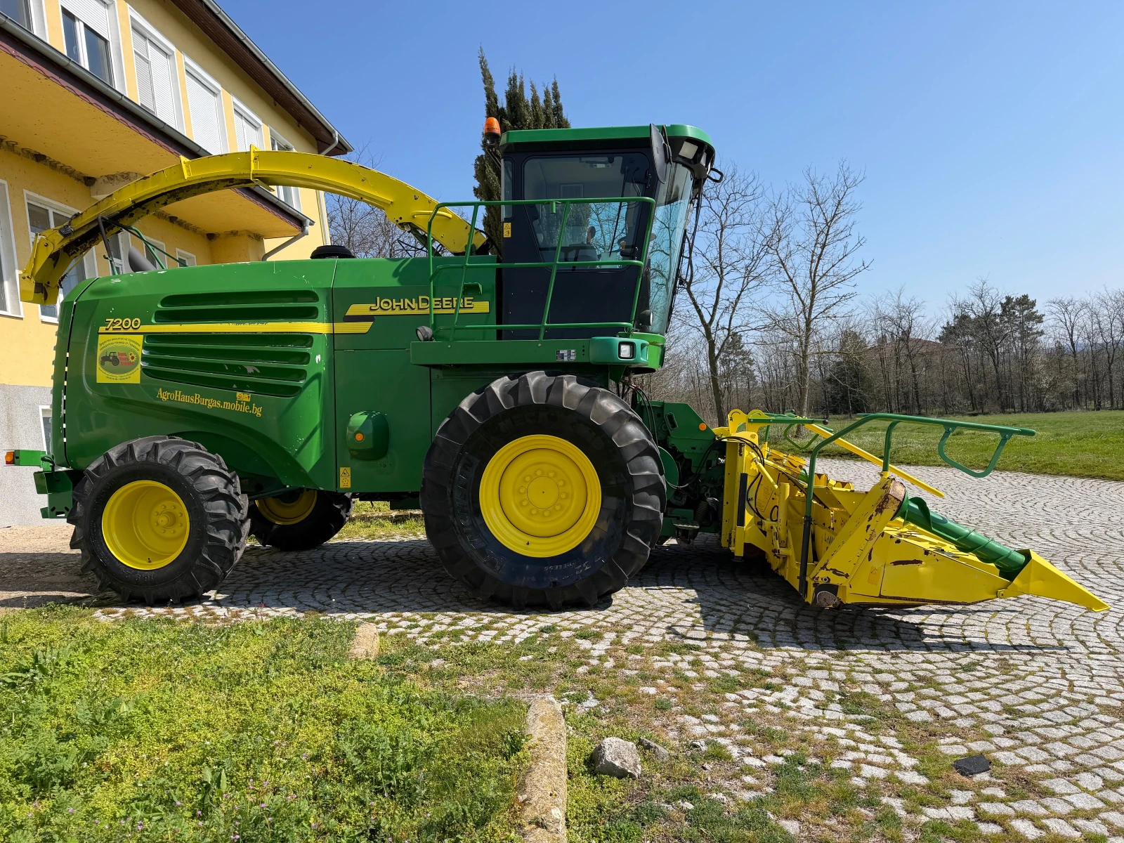 Комбайн John Deere 7200 + 6 РЕДА ХЕДЕР ЛИЗИНГ , снимка 7 - Селскостопанска техника - 52988989