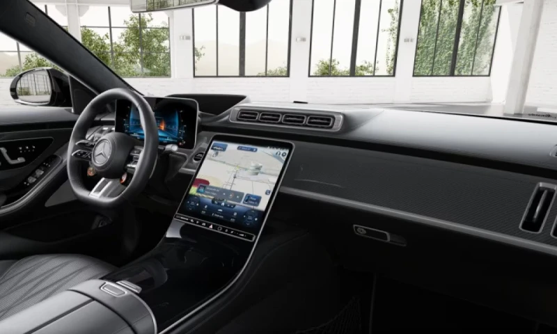 Mercedes-Benz S 63 AMG e/PERF./802HP/PANORAMA/360/BURM-3D/TV/735fpr, снимка 8 - Автомобили и джипове - 51677160