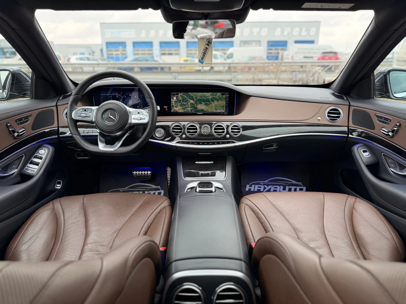 Mercedes-Benz S 350 d= 4Matic= AMG= 3xTV= 360* Camera= Panorama= Keyle, снимка 10 - Автомобили и джипове - 53433082