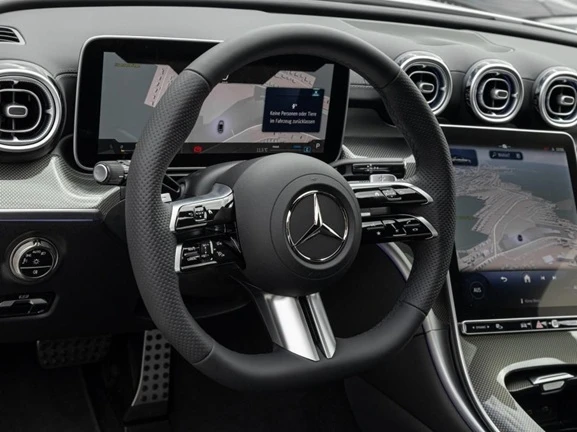 Mercedes-Benz C 200 = AMG Line = Advanced Plus Гаранция - изображение 3
