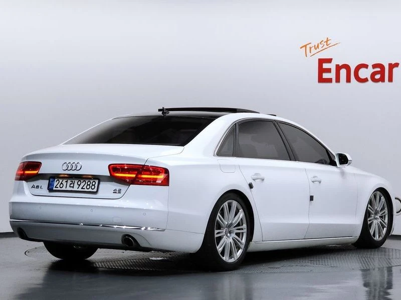 Audi A8 4.2 FSI Quattro LWB| 372к.с.| ВКЛ.ТЕХНОТЕСТ, снимка 2 - Автомобили и джипове - 55687763