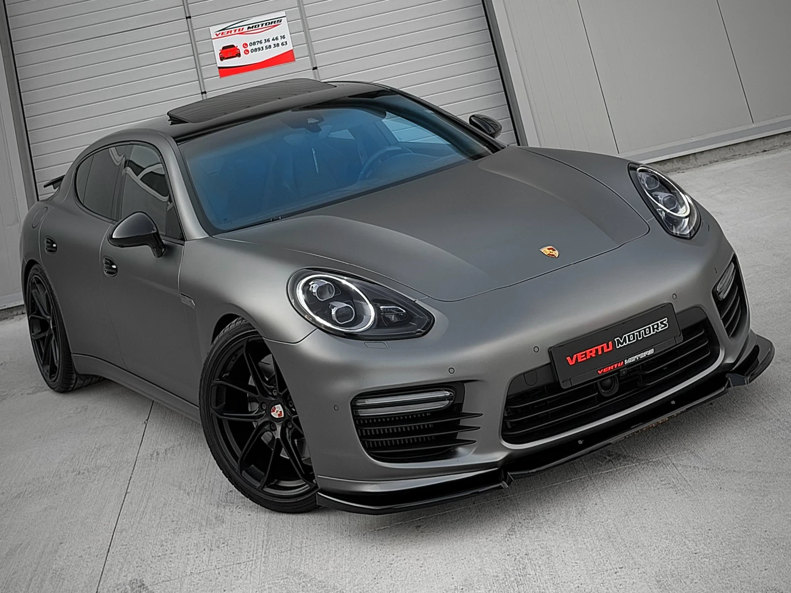 Porsche Panamera TURBO/ SPORT CHRONO/ CARBON/ 21 ZOLL/ PDK, снимка 4 - Автомобили и джипове - 55617974