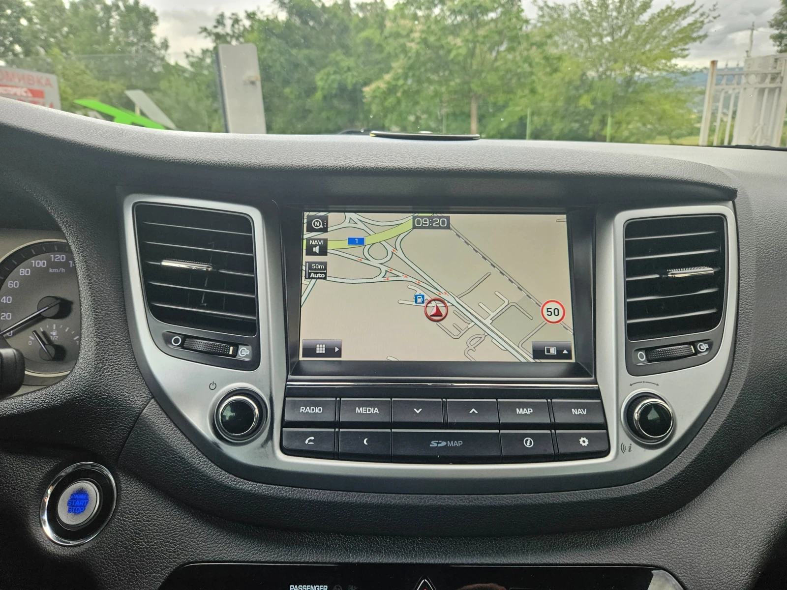 Hyundai Tucson 1.7CDTI, снимка 11 - Автомобили и джипове - 54697318