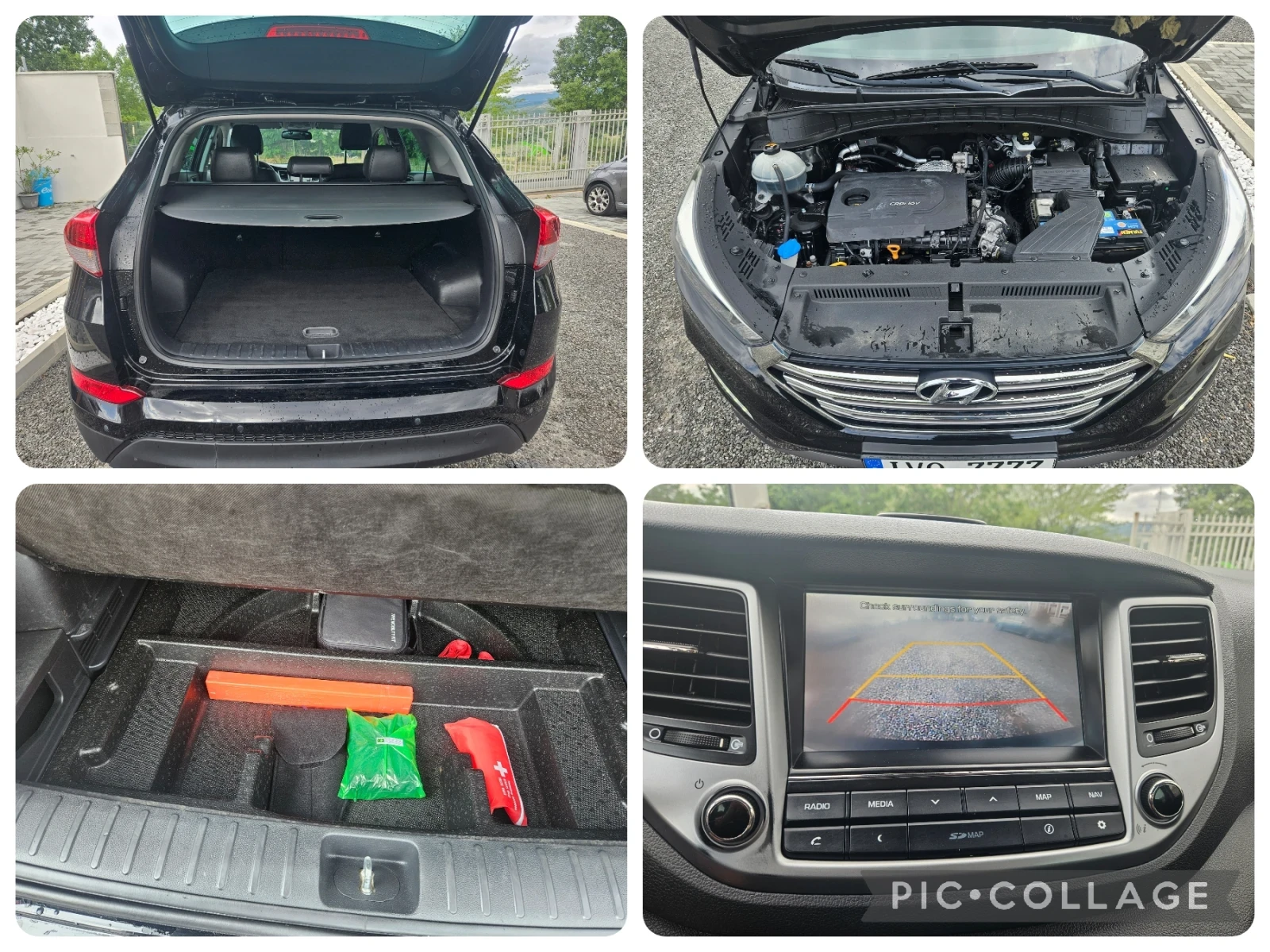 Hyundai Tucson 1.7CDTI, снимка 14 - Автомобили и джипове - 54697318