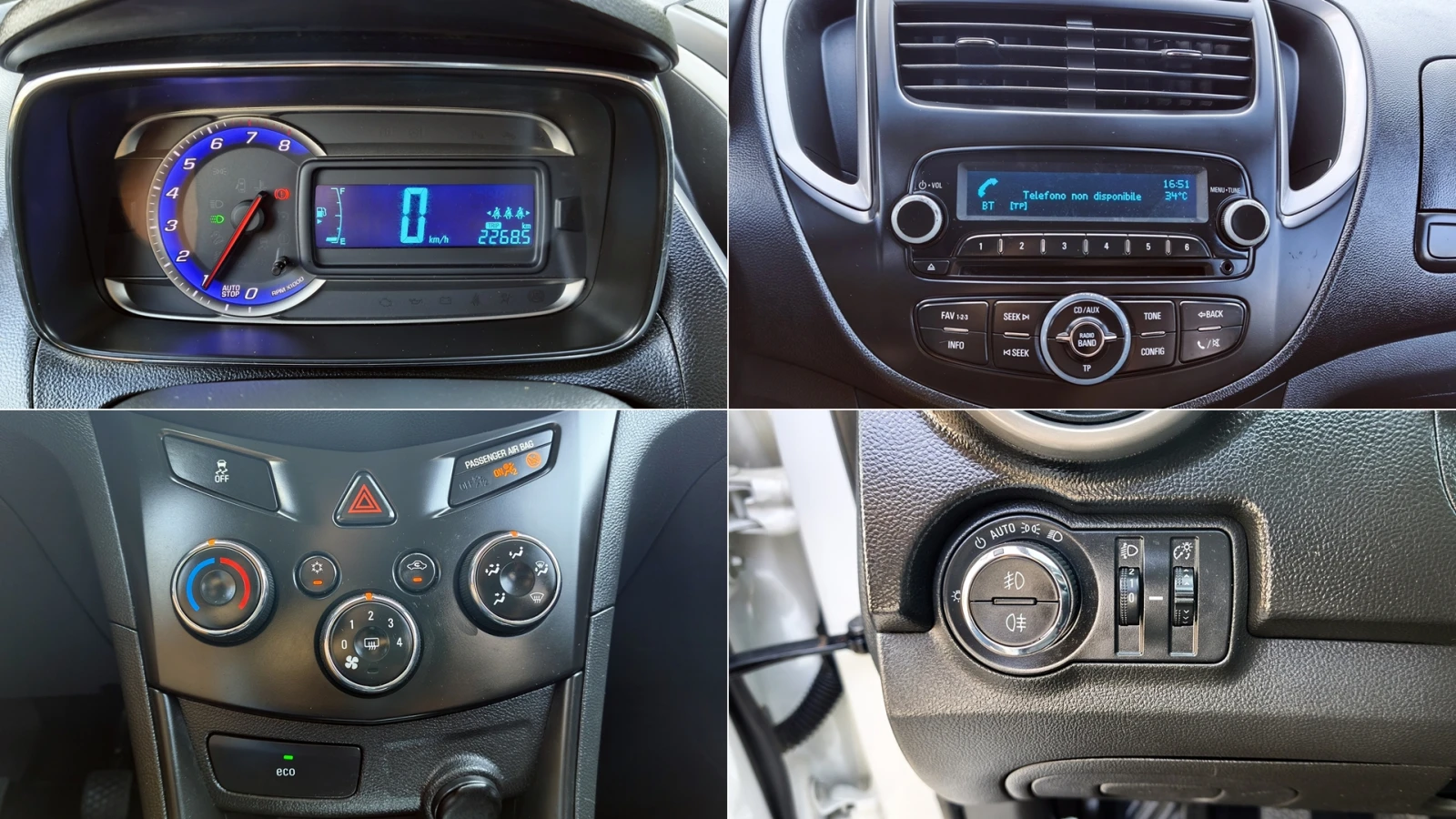 Chevrolet Trax 1.6i  85000км., снимка 12 - Автомобили и джипове - 55595196