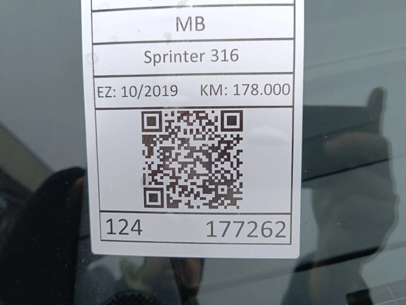 Mercedes-Benz Sprinter 316cdi AUT. 9места 179000км, снимка 14 - Бусове и автобуси - 53441436
