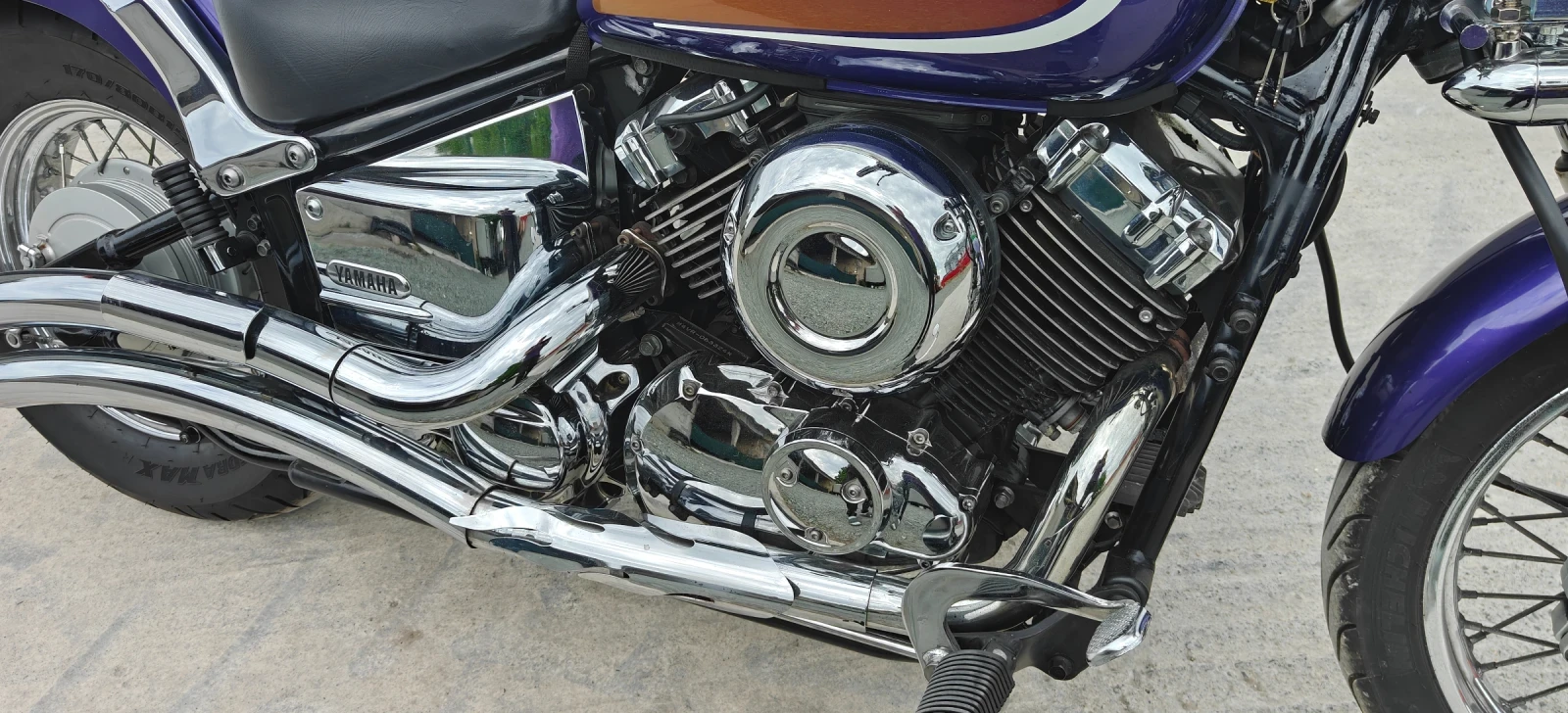 Yamaha Drag Star XVS 650, снимка 17 - Мотоциклети и мототехника - 54740153