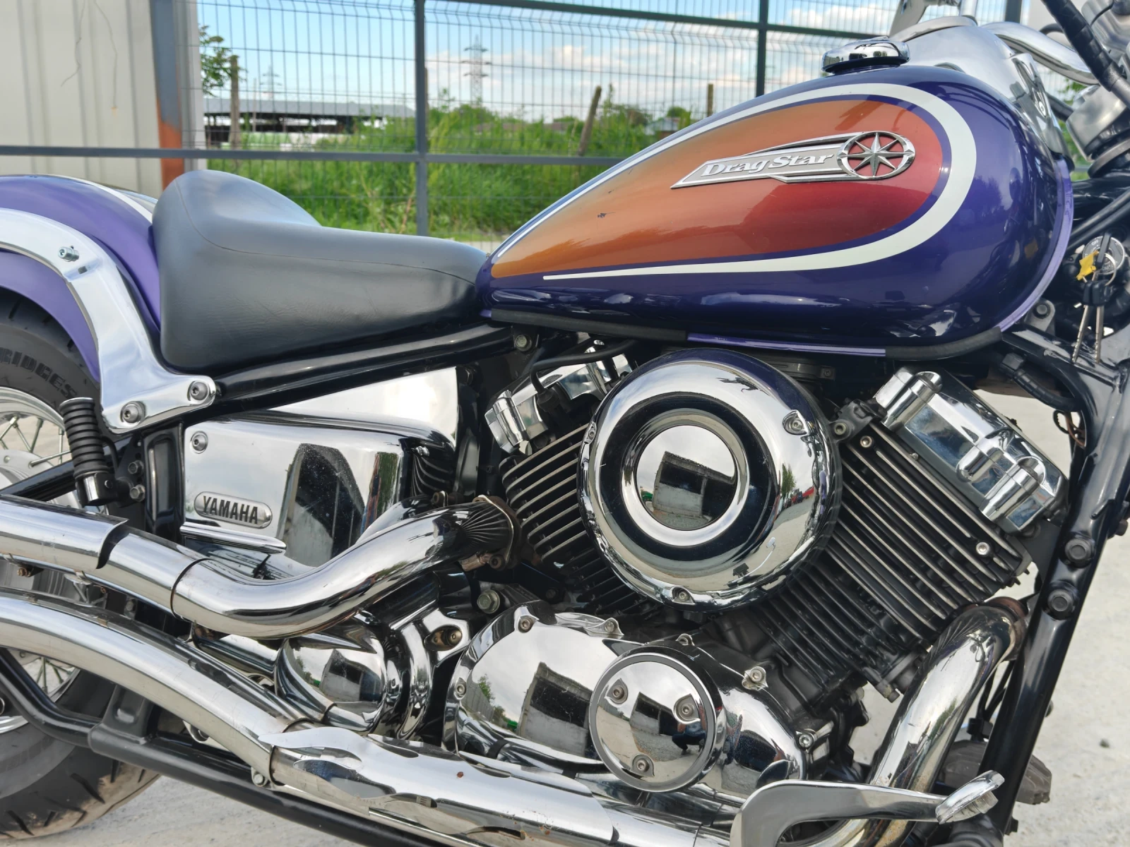 Yamaha Drag Star XVS 650, снимка 12 - Мотоциклети и мототехника - 54740153