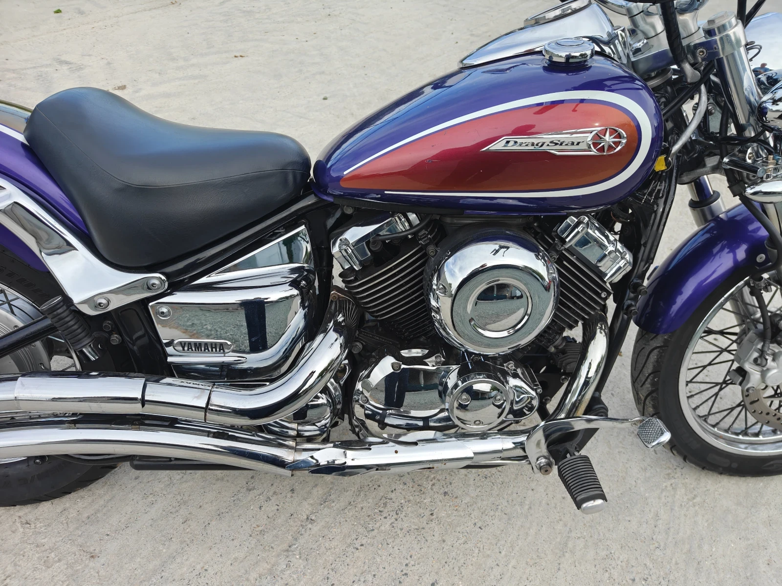 Yamaha Drag Star XVS 650, снимка 14 - Мотоциклети и мототехника - 54740153