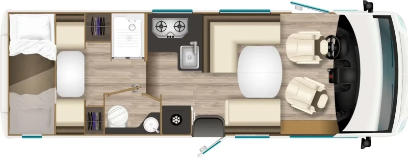 Кемпер Rapido Itineo SB740 2026 Advance edition, снимка 9 - Каравани и кемпери - 53395351