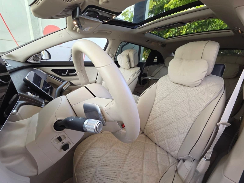 Mercedes-Benz S 680 MAYBACH/TWO-TONE/FIRST CLASS/EXCLUSIV/TV/BURM 4D/, снимка 6 - Автомобили и джипове - 52446251