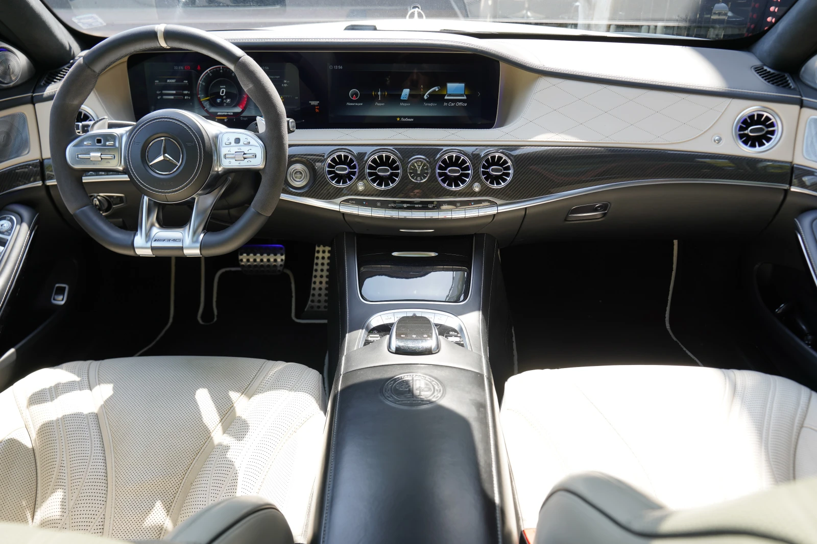 Mercedes-Benz S 63 AMG Long 4Matic Facelift Exclusive, снимка 9 - Автомобили и джипове - 55923543