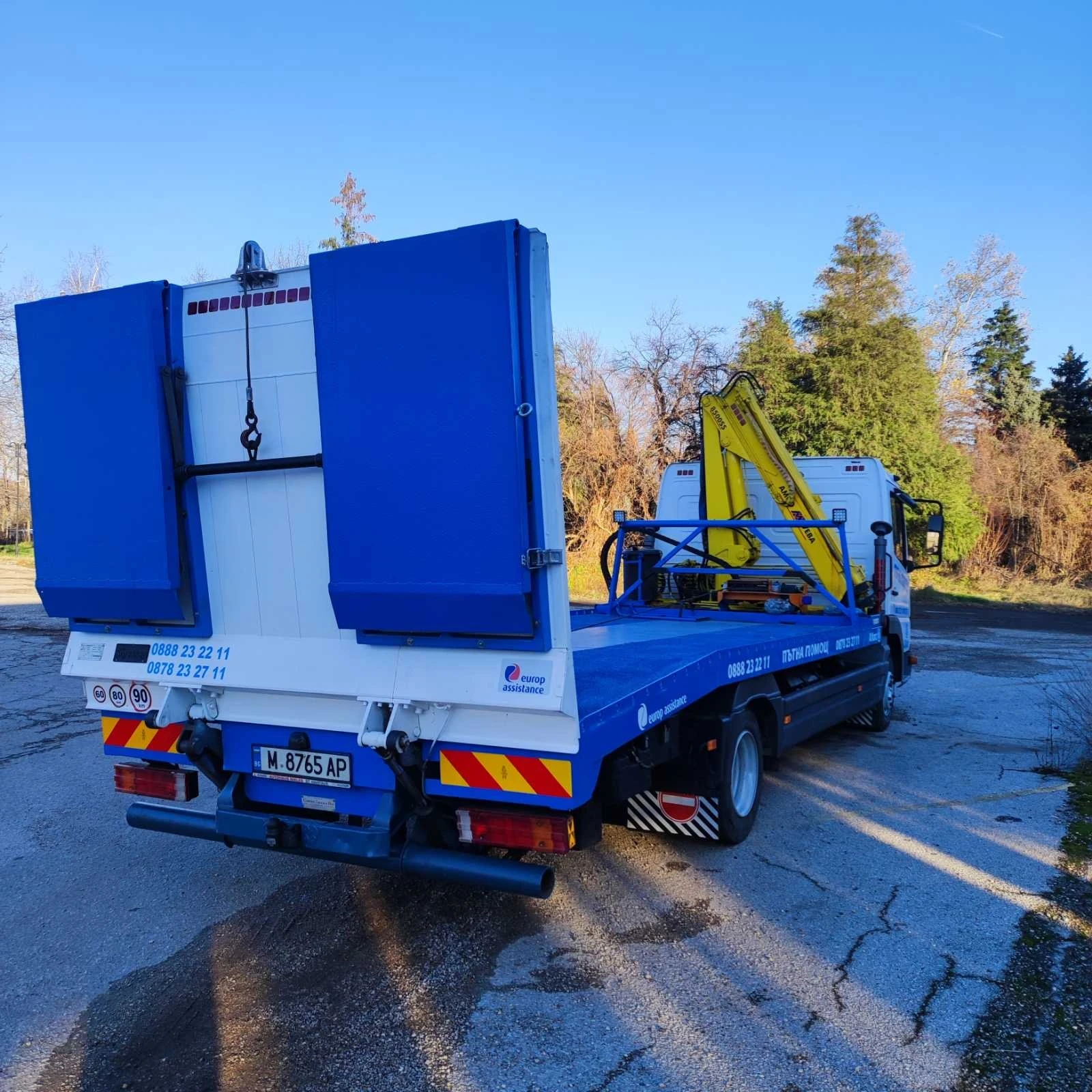 Mercedes-Benz Atego Кран-Падащ Борд - изображение 8