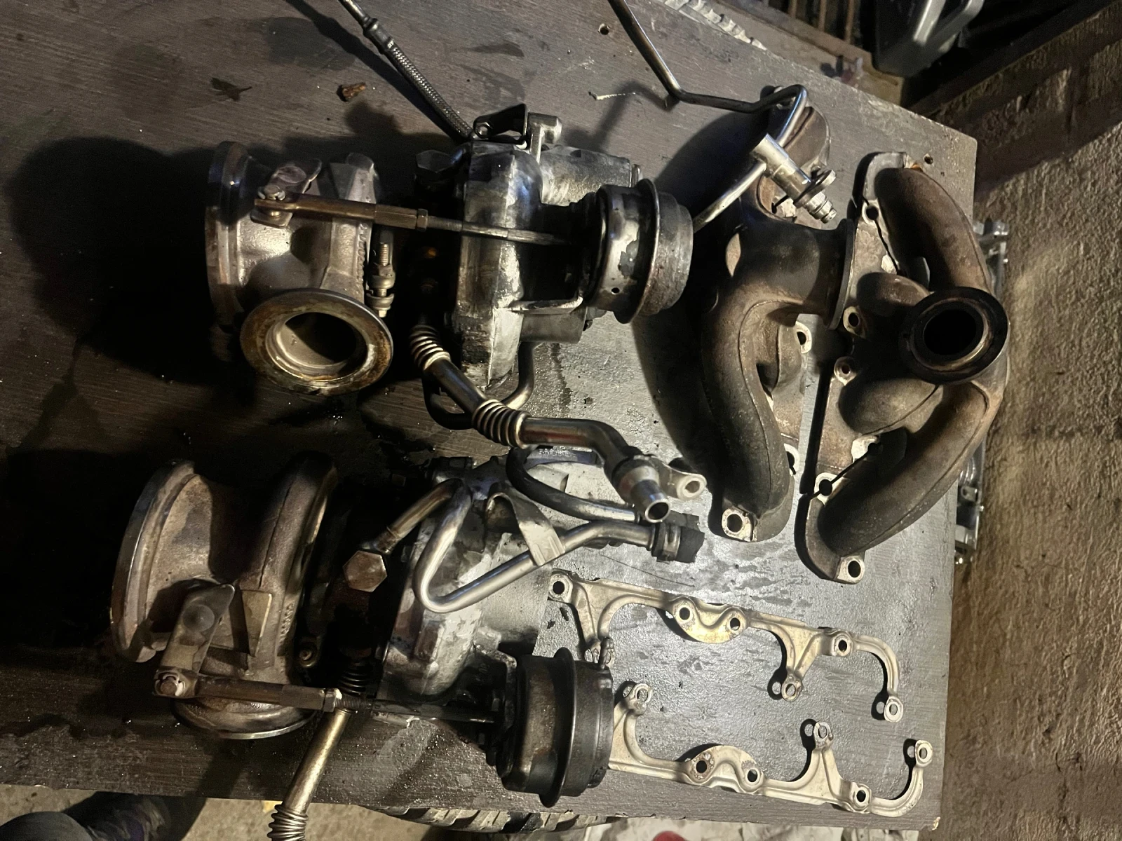 Двигател на части BMW N63b44b, снимка 4 - Части - 55650586