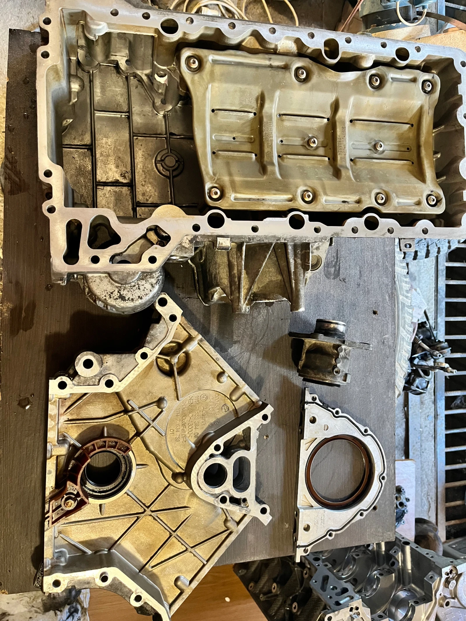 Двигател на части BMW N63b44b, снимка 13 - Части - 55650586