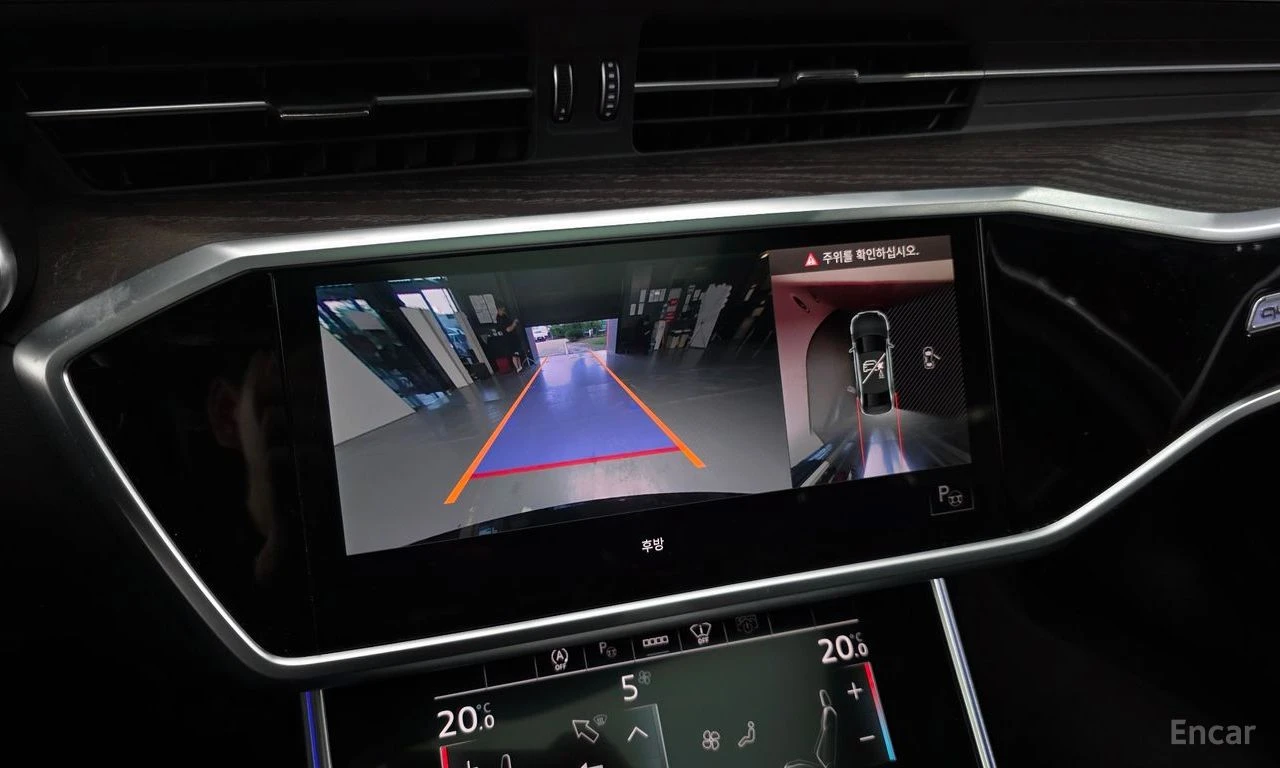 Audi A6 45TFSI* MATRIX* S* LINE* ОБДУХВАНЕ* ХЕДЪП* LANE* A, снимка 9 - Автомобили и джипове - 56308179