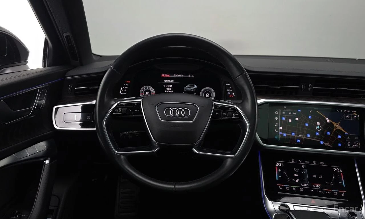 Audi A6 45TFSI* MATRIX* S* LINE* ОБДУХВАНЕ* ХЕДЪП* LANE* A, снимка 7 - Автомобили и джипове - 56308179