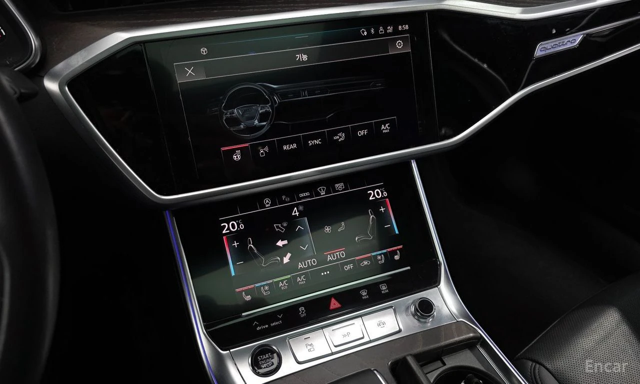Audi A6 45TFSI* MATRIX* S* LINE* ОБДУХВАНЕ* ХЕДЪП* LANE* A, снимка 8 - Автомобили и джипове - 56308179