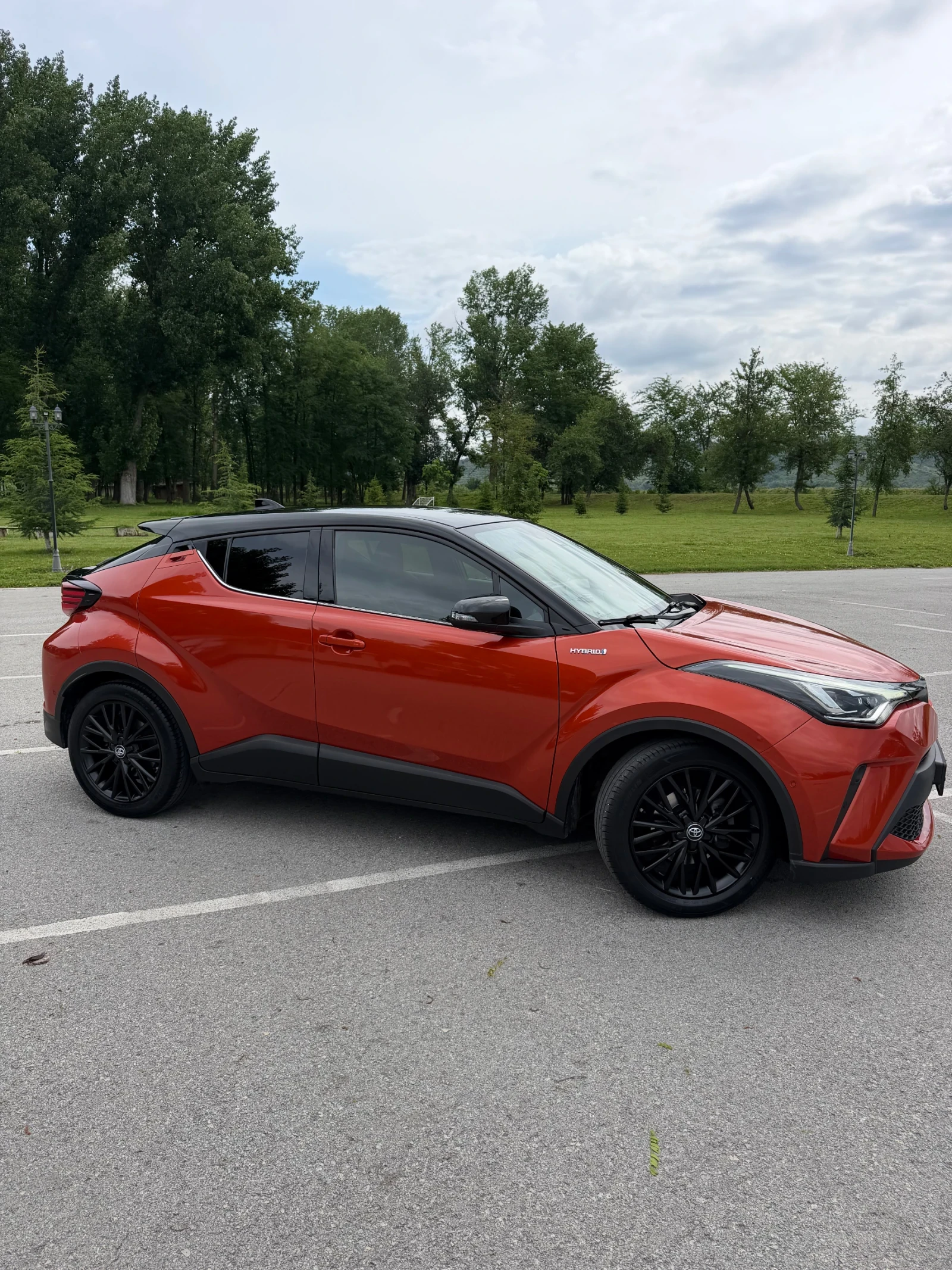 Toyota C-HR Orange edition 2.0 Hybrid-Full Гаранционен, снимка 3 - Автомобили и джипове - 54752262