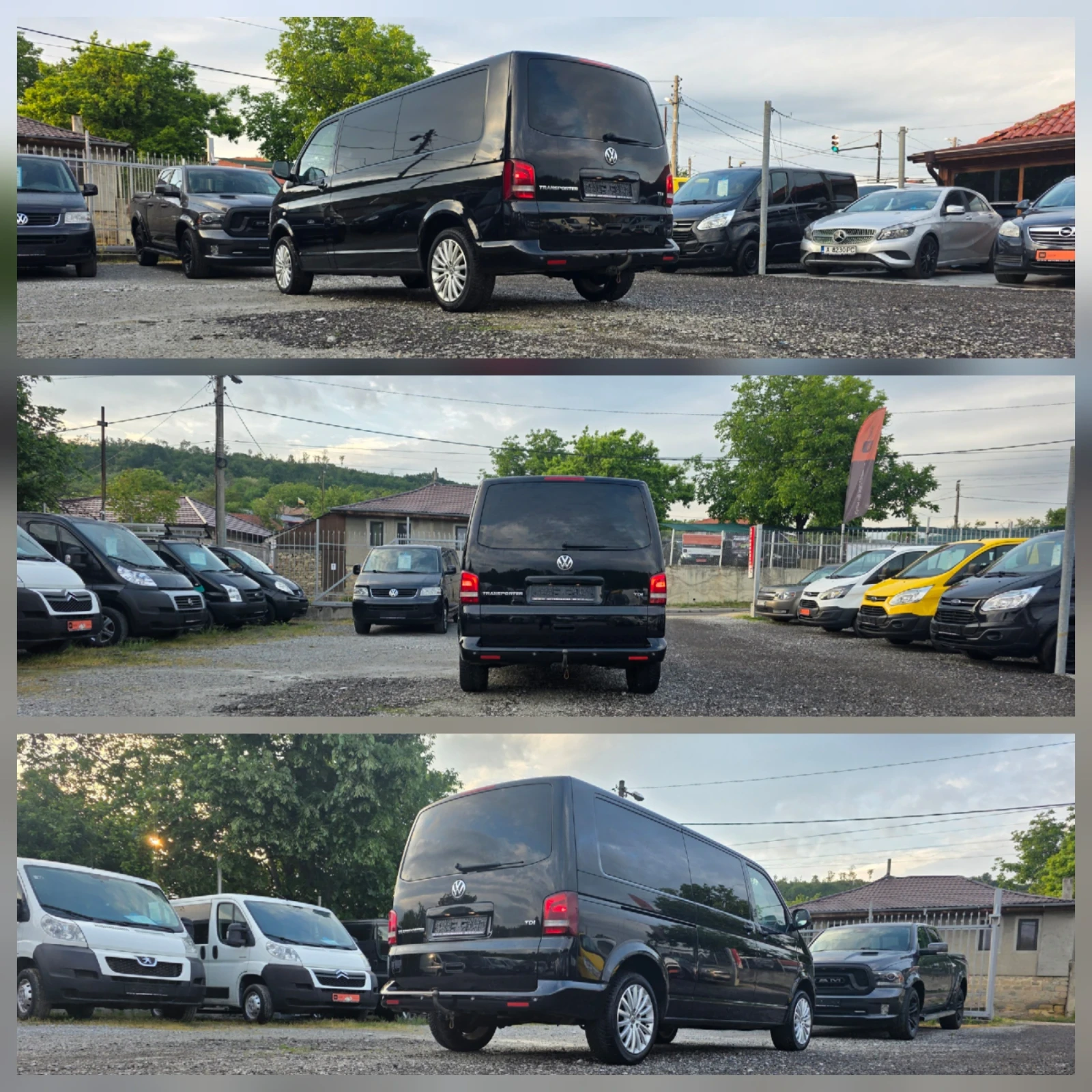 VW Transporter 2.0TDI 180к.с. Автоматик Дълга база, снимка 8 - Бусове и автобуси - 54637025