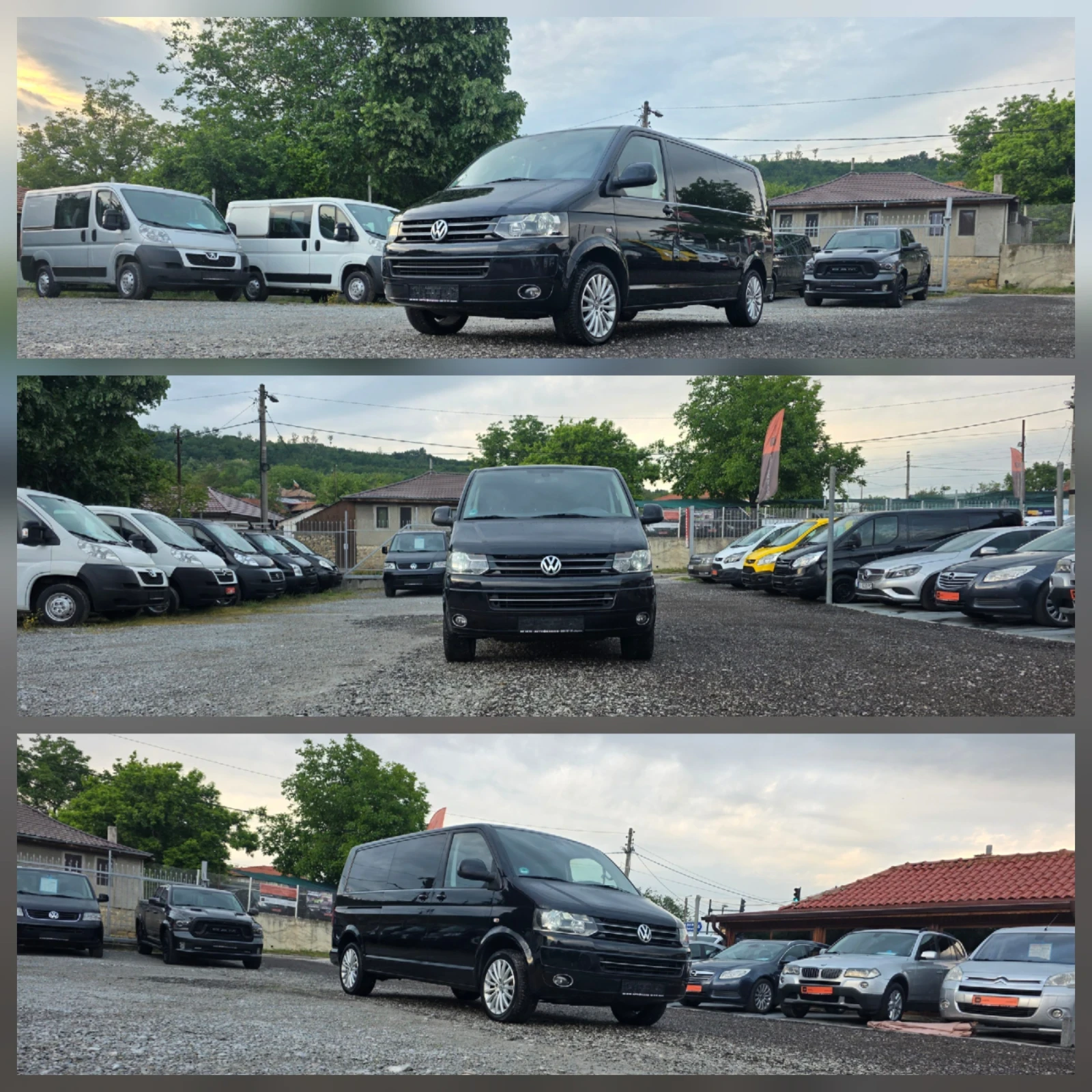 VW Transporter 2.0TDI 180к.с. Автоматик Дълга база, снимка 9 - Бусове и автобуси - 54637025