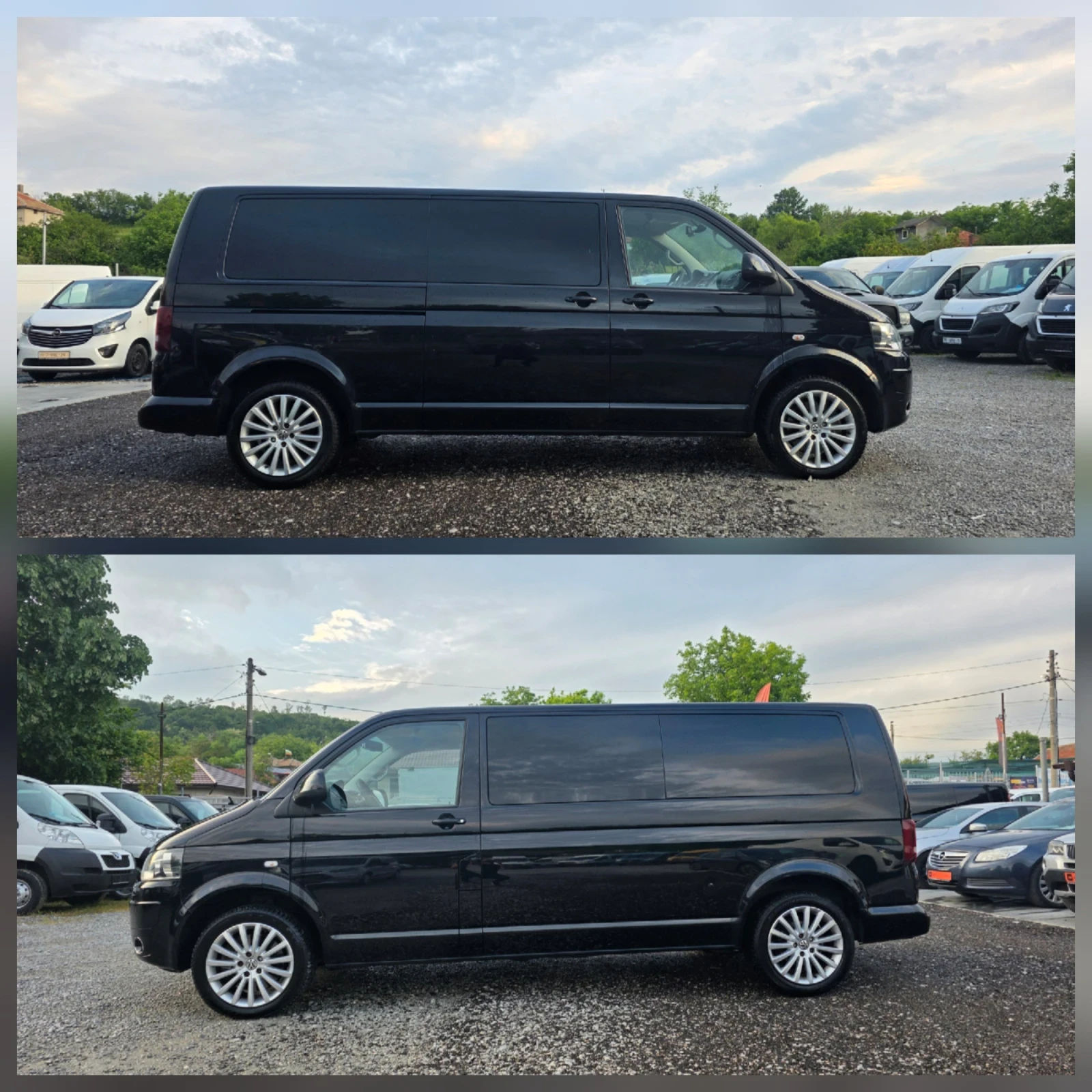 VW Transporter 2.0TDI 180к.с. Автоматик Дълга база, снимка 7 - Бусове и автобуси - 54637025