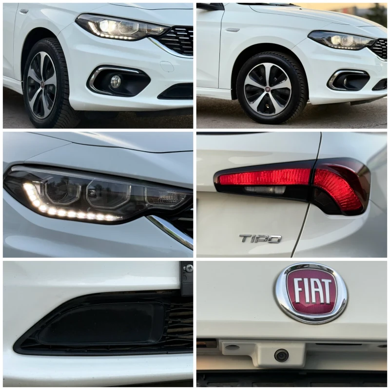 Fiat Tipo 1.6D 120к.с * Навигация* * Камера* * Дистроник* , снимка 9 - Автомобили и джипове - 51333609