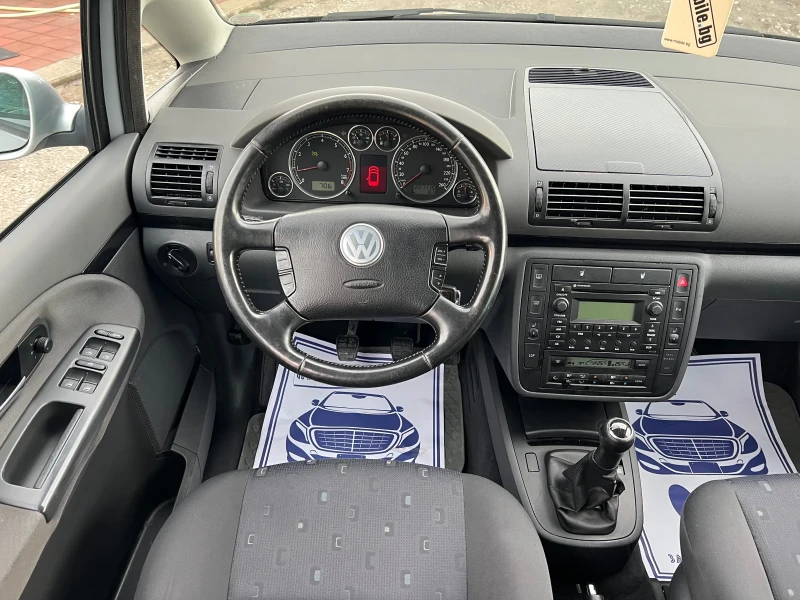 VW Sharan 1.8T* ШВЕЙЦАРИЯ* 7МЕСТА* , снимка 12 - Автомобили и джипове - 53261664
