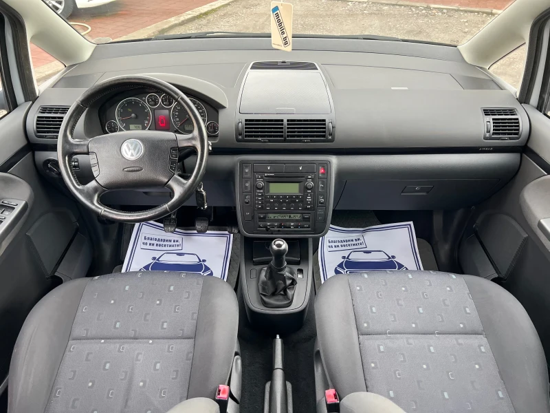 VW Sharan 1.8T* ШВЕЙЦАРИЯ* 7МЕСТА* , снимка 11 - Автомобили и джипове - 53261664