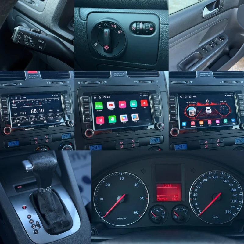 VW Golf 1.9TDI 105кс АВТОМАТИК-DSG НАВИ КЛИМАТРОНИК, снимка 17 - Автомобили и джипове - 53501122