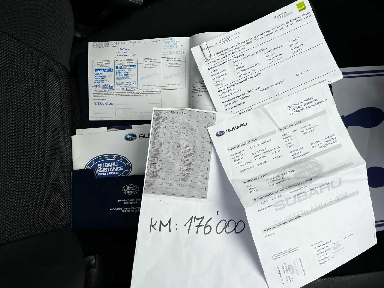 Subaru Impreza 2.0I 176000KM EURO5 | Mobile.bg   15