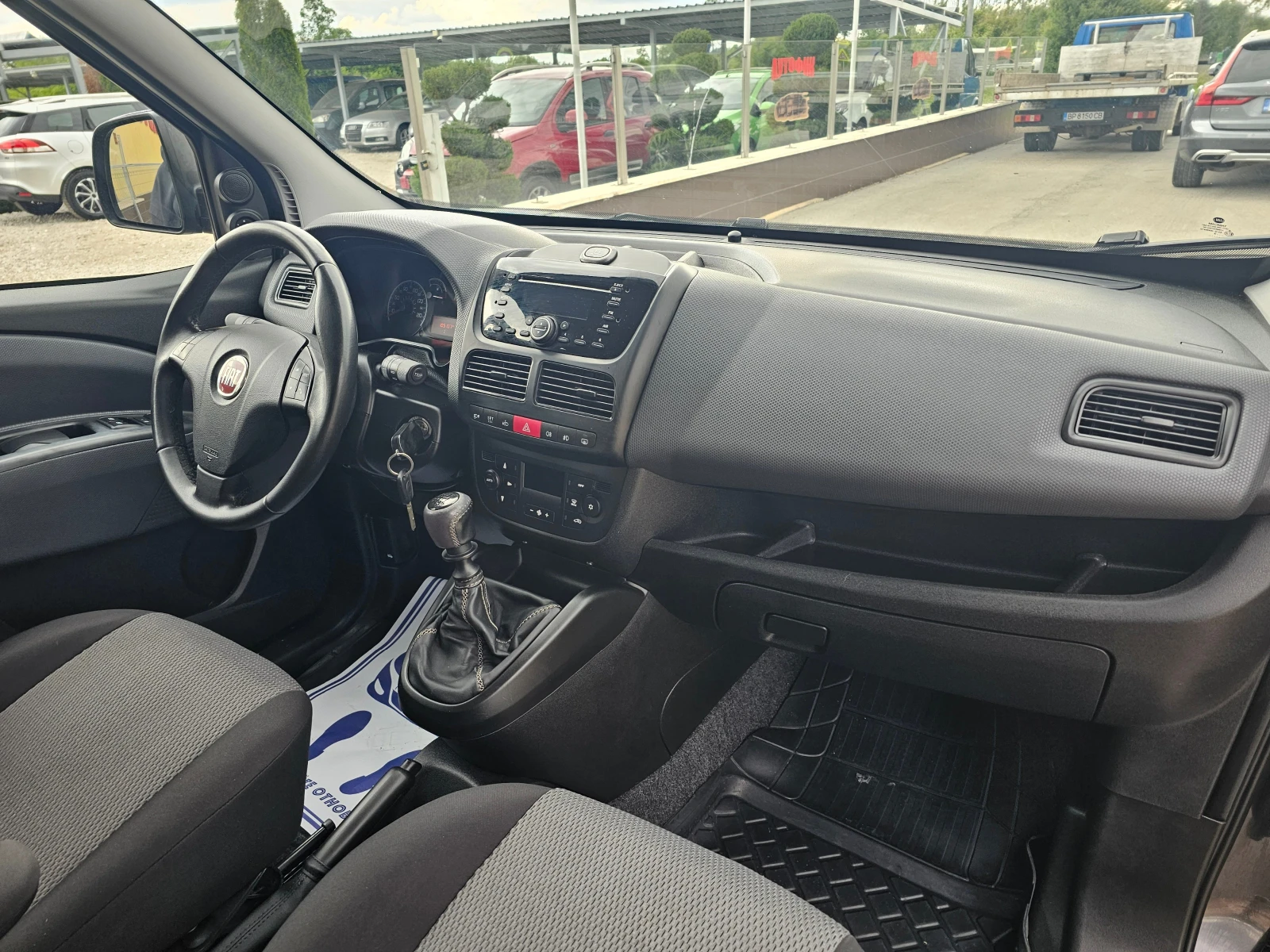 Fiat Doblo 2.0МULTIJET ! ! РЕАЛНИ КИЛОМЕТРИ ! !КЛИМАТРОНИК - изображение 9