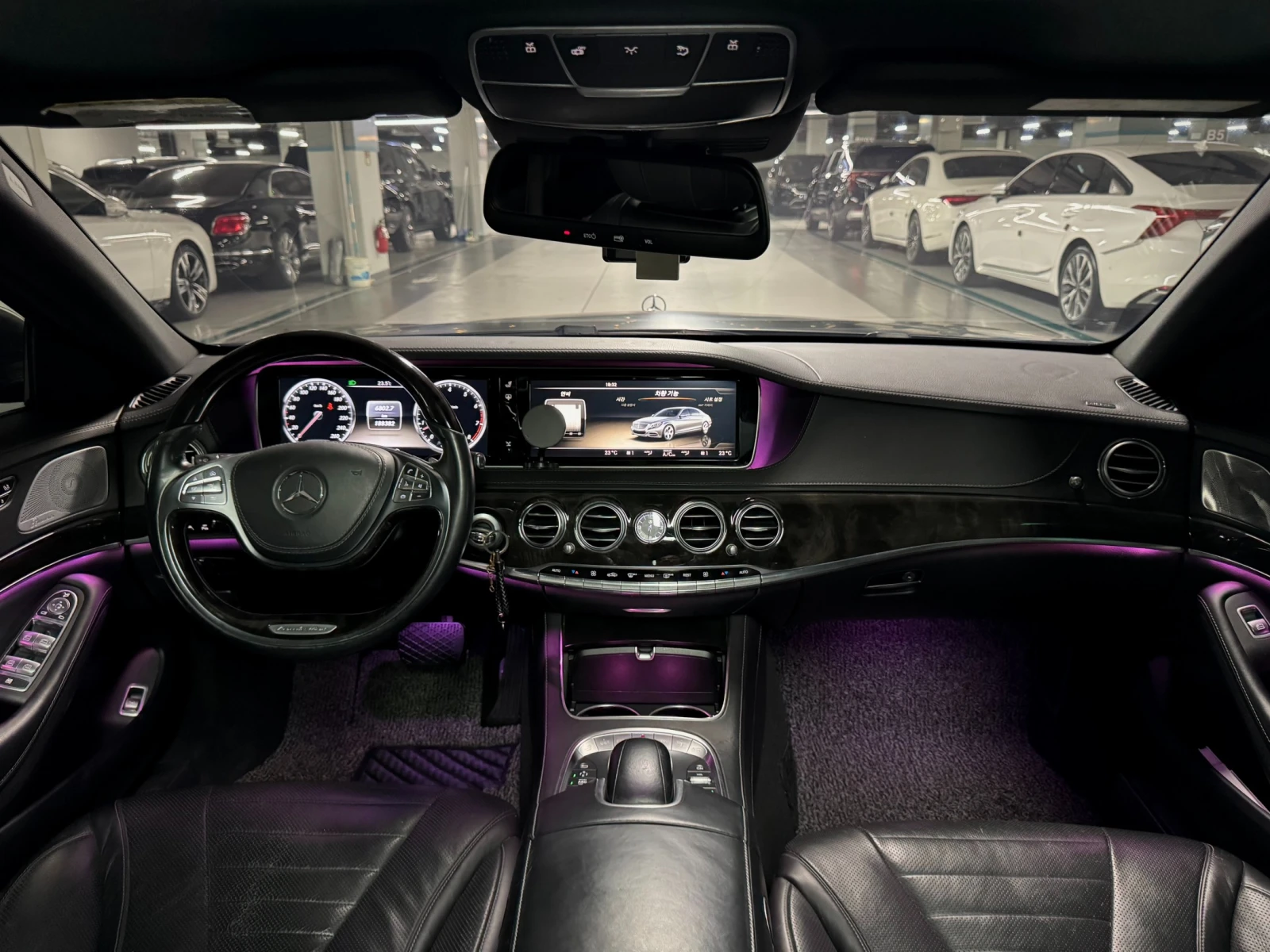 Mercedes-Benz S 500 BRABUS CARBON* SOFT-CLOSE* 360* МАСАЖ* ОБДУХ* 2XTV, снимка 11 - Автомобили и джипове - 54839686