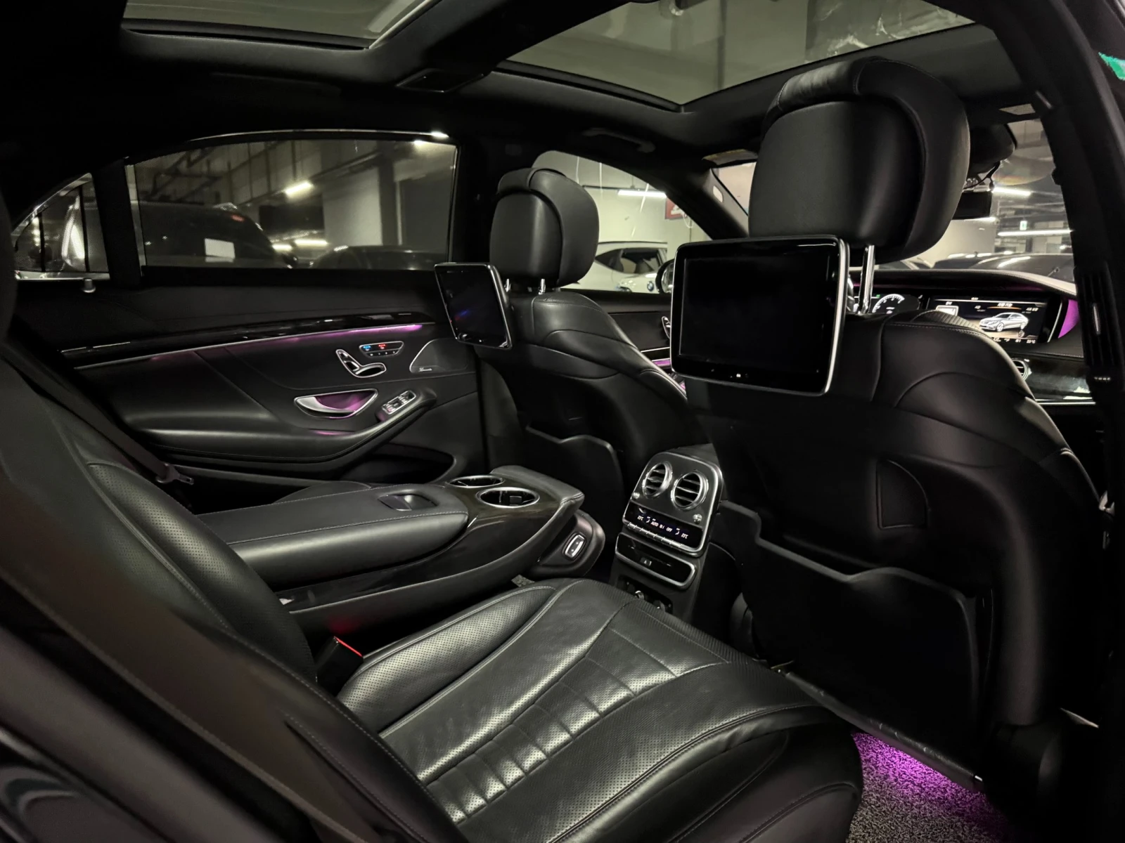 Mercedes-Benz S 500 BRABUS CARBON* SOFT-CLOSE* 360* МАСАЖ* ОБДУХ* 2XTV, снимка 17 - Автомобили и джипове - 54839686