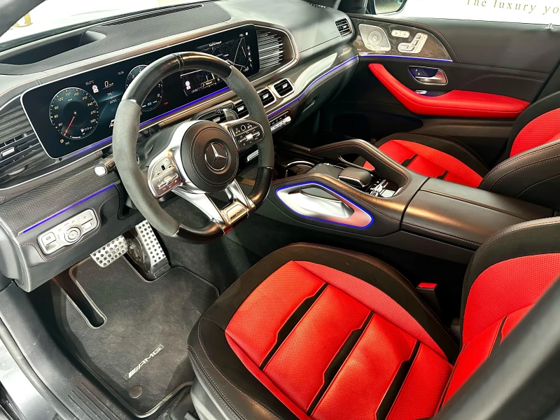 Mercedes-Benz GLE 63 S AMG 4Matic+ * Coupe* Burmester* Pano* HuD, снимка 6 - Автомобили и джипове - 50858632