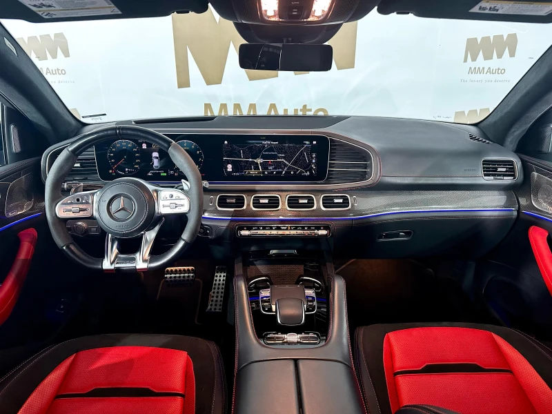 Mercedes-Benz GLE 63 S AMG 4Matic+ * Coupe* Burmester* Pano* HuD, снимка 9 - Автомобили и джипове - 50858632